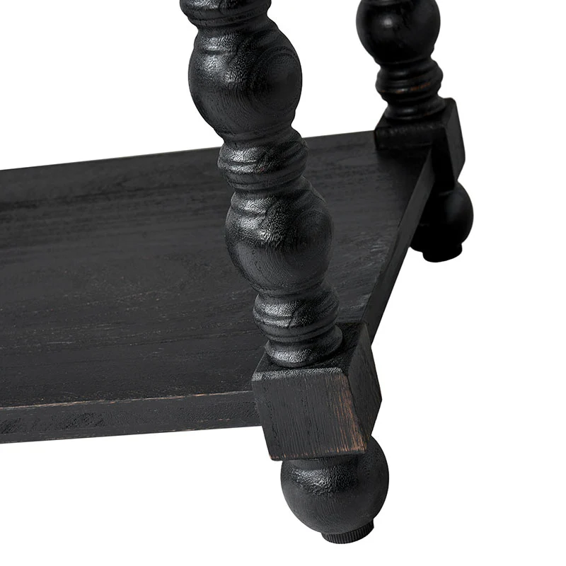 Multi-Functional Wooden End Table with USB & Open Shelf(Optional Types) - Image 13