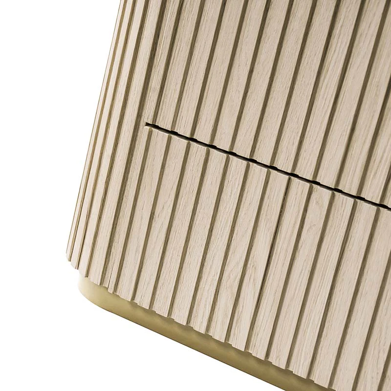 Multifunctional Slatted Design Lift-Top Coffee Table with Hidden Storage and Drawers - Image 19