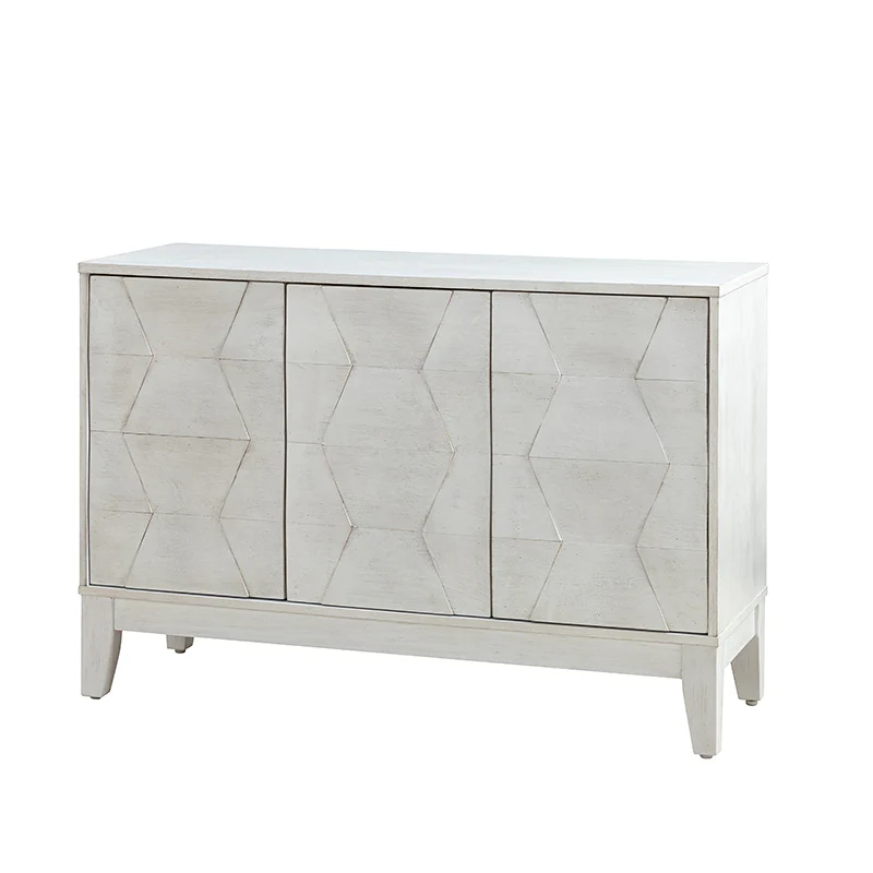 Kamu 45″ Wide 3-Door Sideboard – Modern Minimalist Storage Cabinet - Image 13