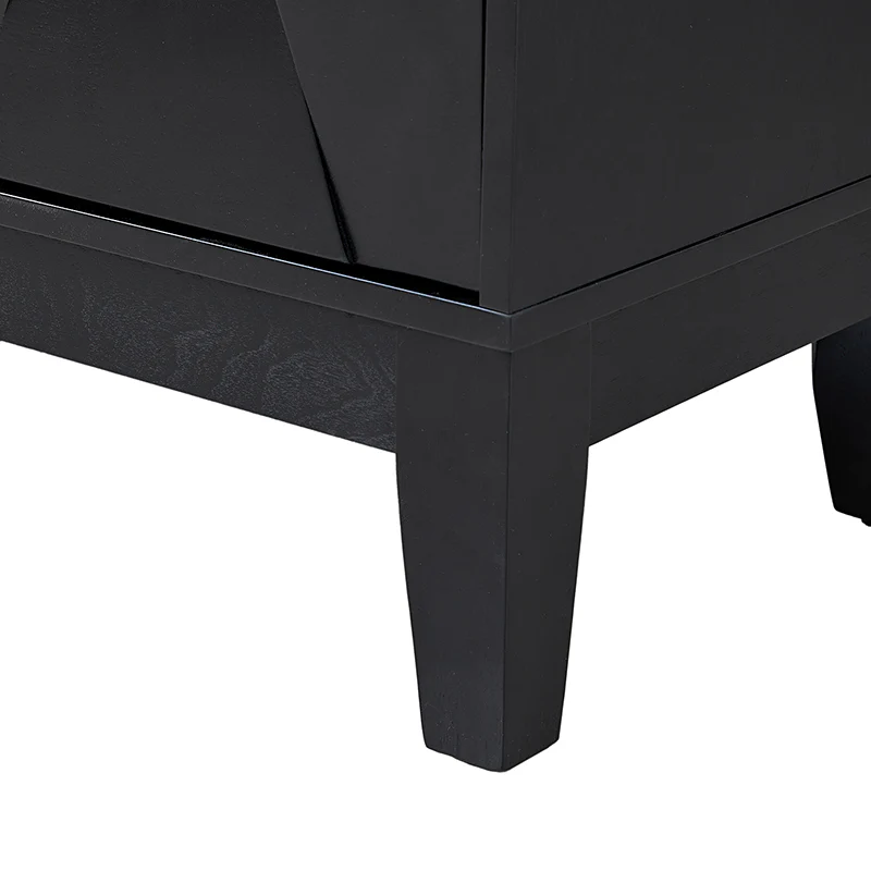 Kamu 45″ Wide 3-Door Sideboard – Modern Minimalist Storage Cabinet - Image 24