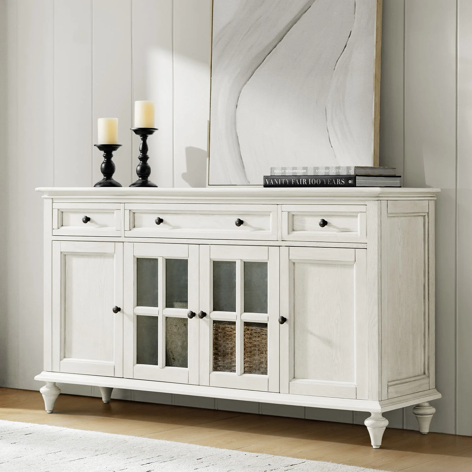 Nemo 58" Wide 3 Drawer Sideboard - Image 10