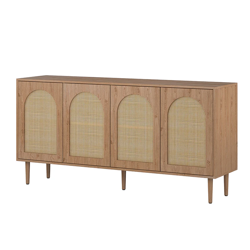 Norbert 63" Wide Sideboard – Large Modern Storage Cabinet for Dining & Living Room - Image 5
