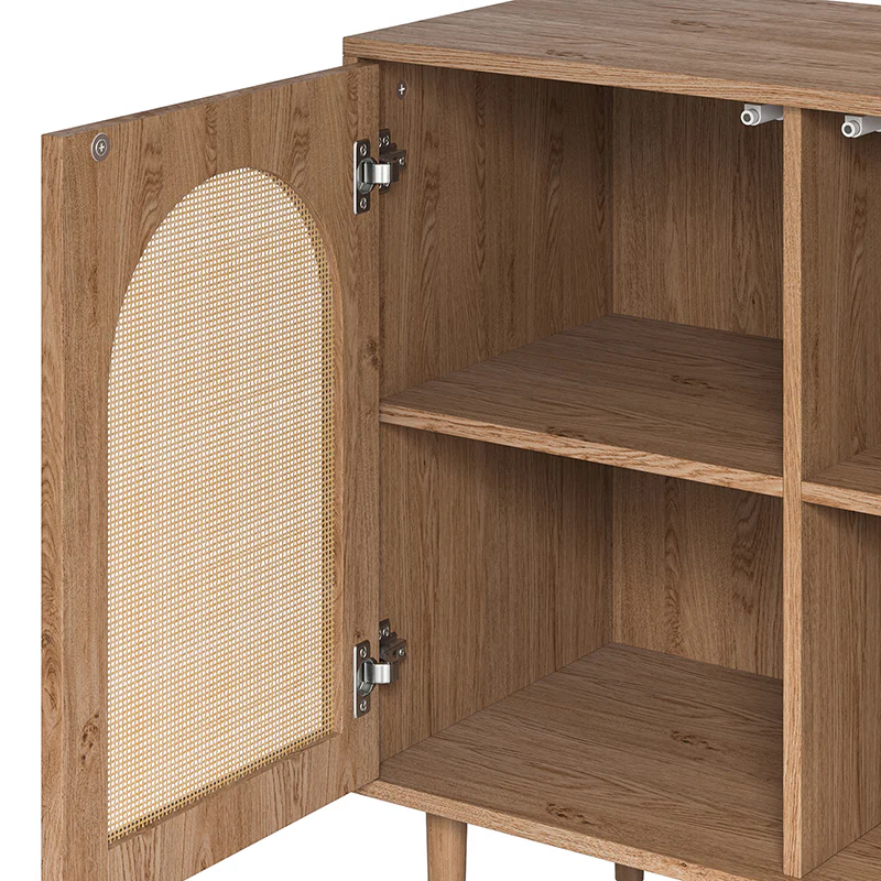 Norbert 63" Wide Sideboard – Large Modern Storage Cabinet for Dining & Living Room - Image 7