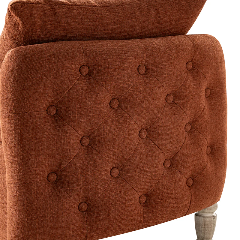 Octavia Upholstered Storage Bench with Turned Wood Legs - Image 24