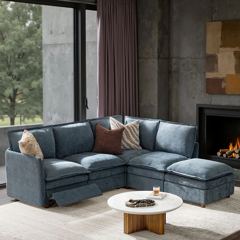 Victoria Oversized Modular Power Reclining Sectional Sofa with Hidden Storage - Image 14