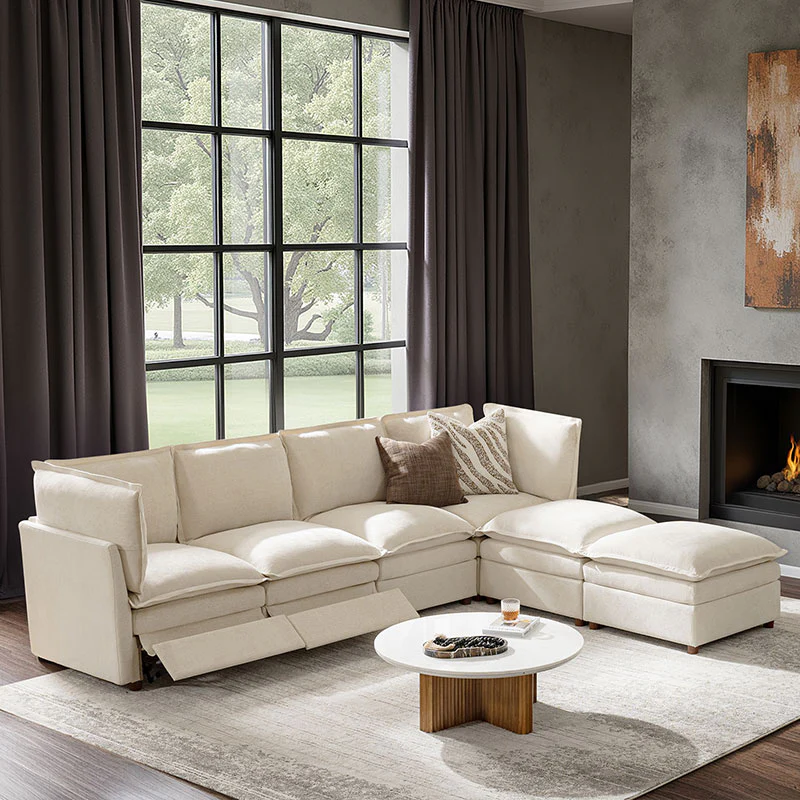 Victoria Oversized Modular Power Reclining Sectional Sofa with Hidden Storage - Image 35