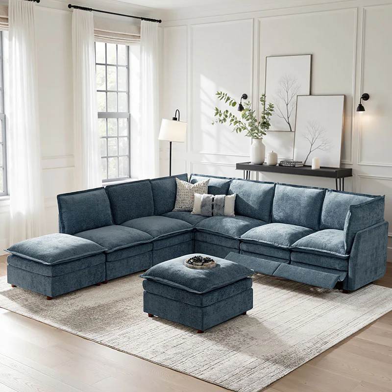 Victoria Oversized Modular Power Reclining Sectional Sofa with Hidden Storage - Image 42