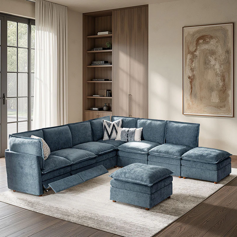 Victoria Oversized Modular Power Reclining Sectional Sofa with Hidden Storage - Image 43