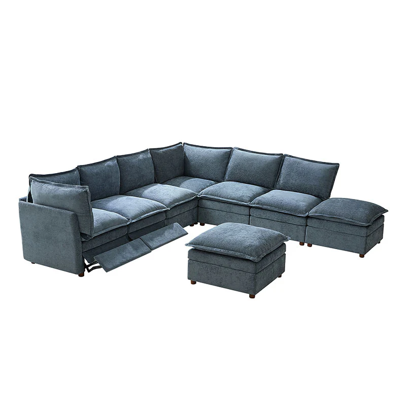 Victoria Oversized Modular Power Reclining Sectional Sofa with Hidden Storage - Image 46