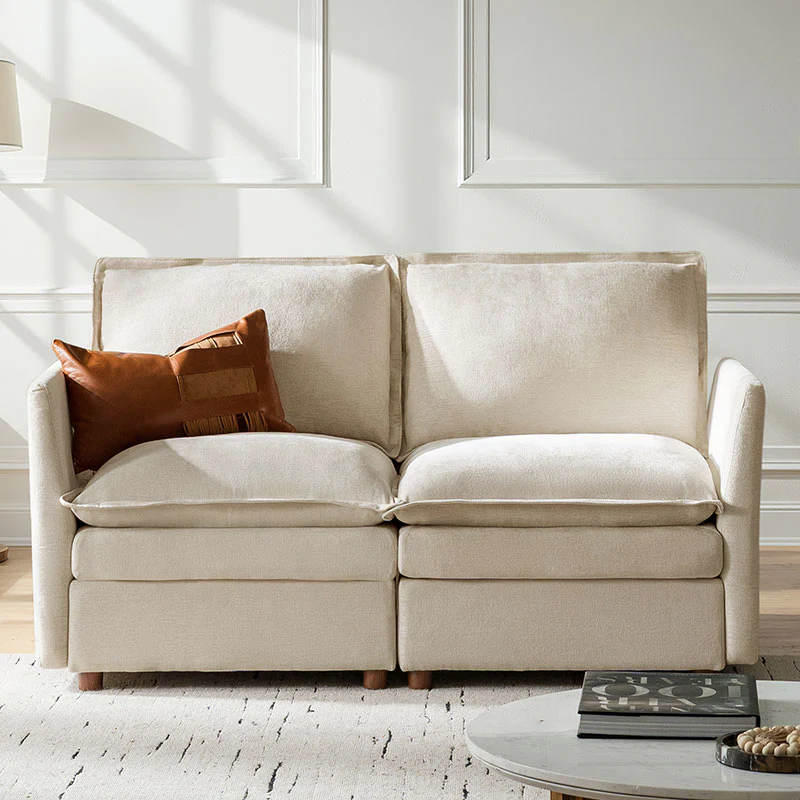 Victoria Oversized Modular Sectional Sofa with Hidden Storage and Removable Slipcovers - Image 11
