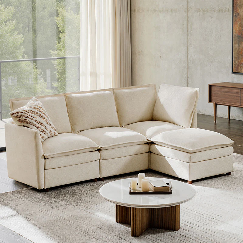 Victoria Oversized Modular Sectional Sofa with Hidden Storage and Removable Slipcovers - Image 2