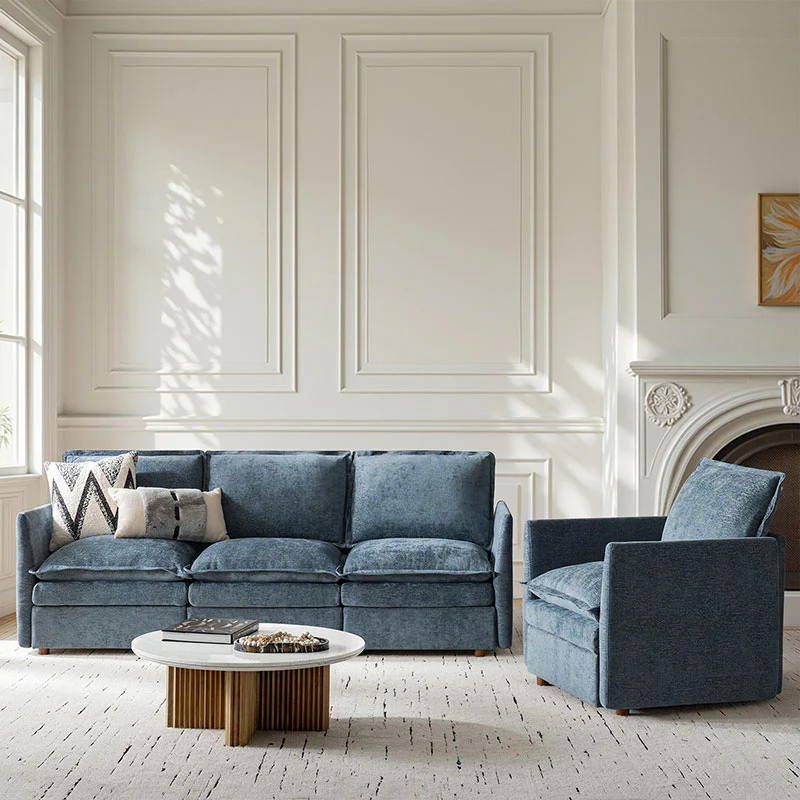 Victoria Oversized Modular Sectional Sofa with Hidden Storage and Removable Slipcovers - Image 21