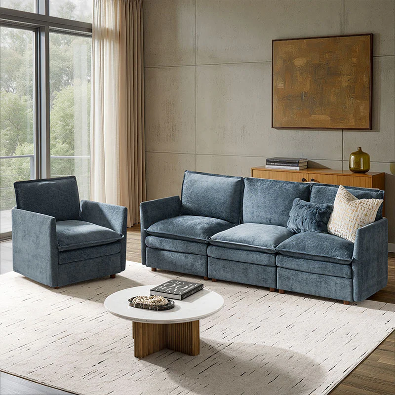 Victoria Oversized Modular Sectional Sofa with Hidden Storage and Removable Slipcovers - Image 22