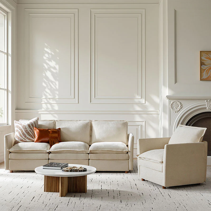 Victoria Oversized Modular Sectional Sofa with Hidden Storage and Removable Slipcovers - Image 26