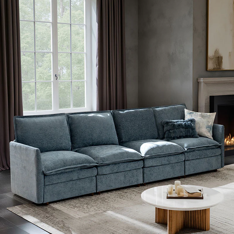 Victoria Oversized Modular Sectional Sofa with Hidden Storage and Removable Slipcovers - Image 32