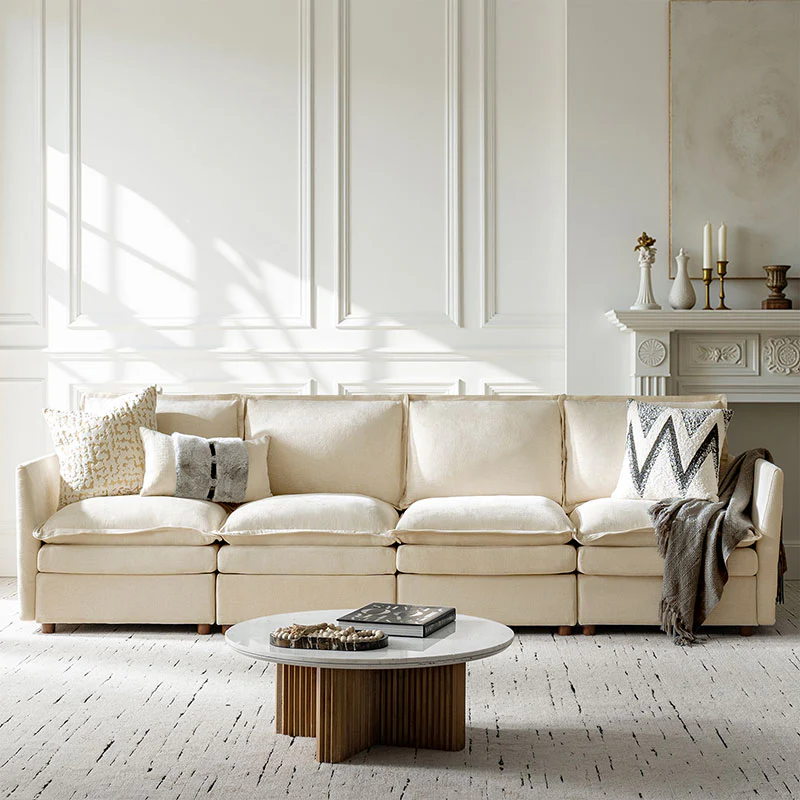Victoria Oversized Modular Sectional Sofa with Hidden Storage and Removable Slipcovers - Image 36