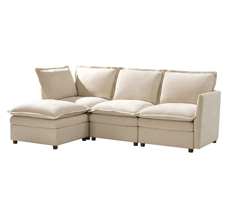 Victoria Oversized Modular Sectional Sofa with Hidden Storage and Removable Slipcovers - Image 5