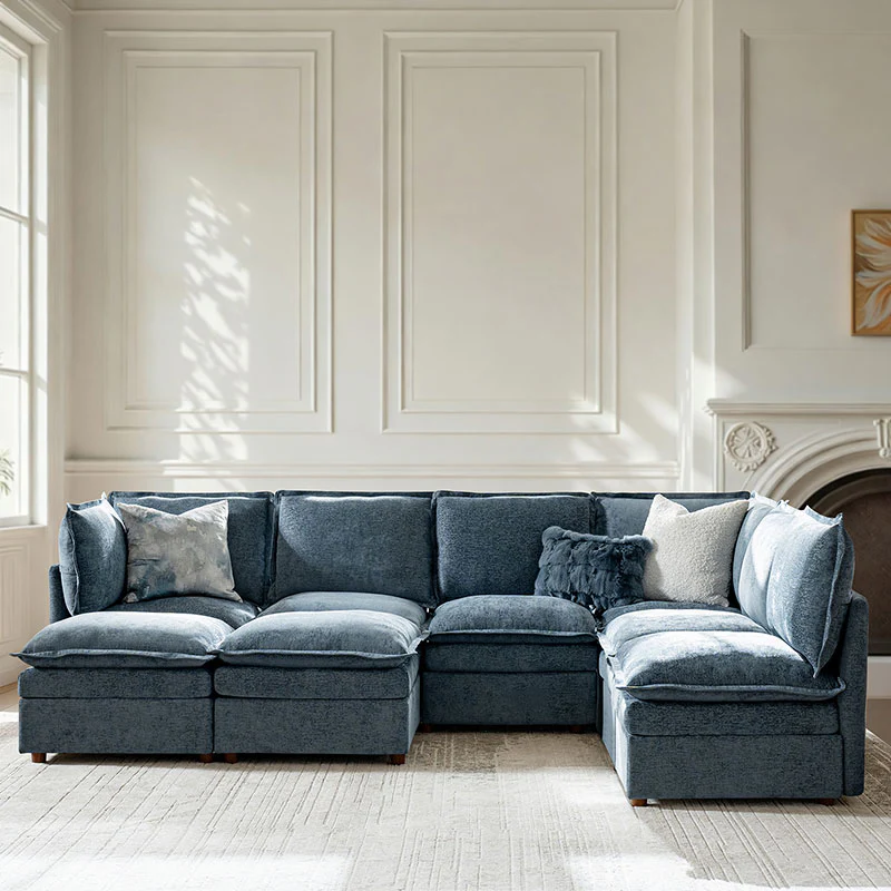 Victoria Oversized Modular Sectional Sofa with Hidden Storage and Removable Slipcovers - Image 51