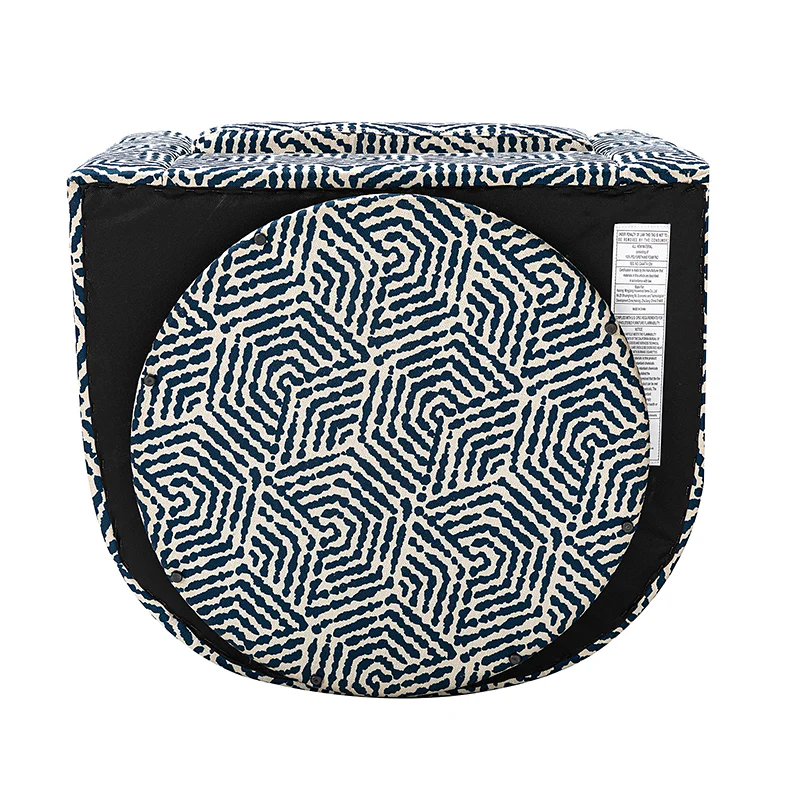 Pablo Modern Swivel Barrel Chair with Upholstered Fabric & Metal Base - Image 48