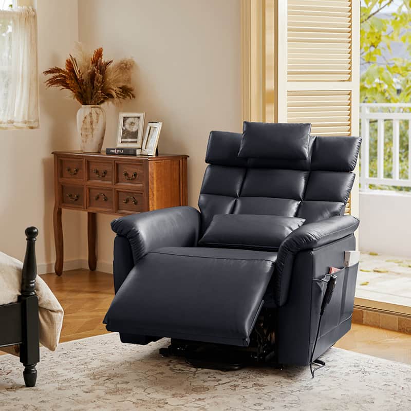 Lay Flat Lift Geri Chairs with Adjustable Head and Lumbar  Lateral  Support - Image 13