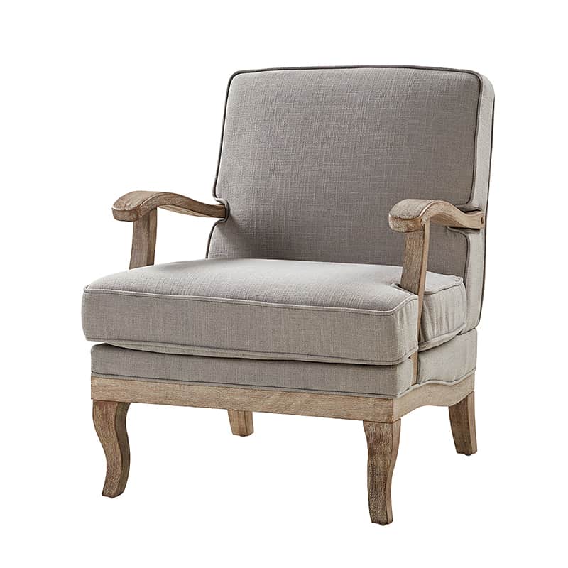 Randolph Farmhouse Upholstered Accent Chair with Wooden Legs(Optional Types) - Image 13