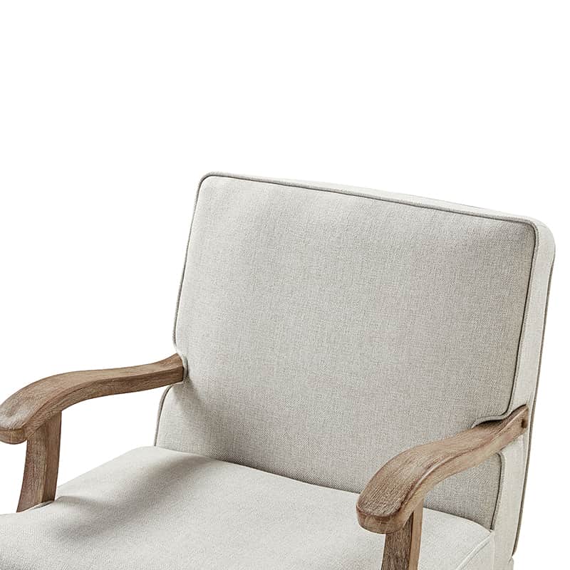 Randolph Farmhouse Upholstered Accent Chair with Wooden Legs(Optional Types) - Image 39