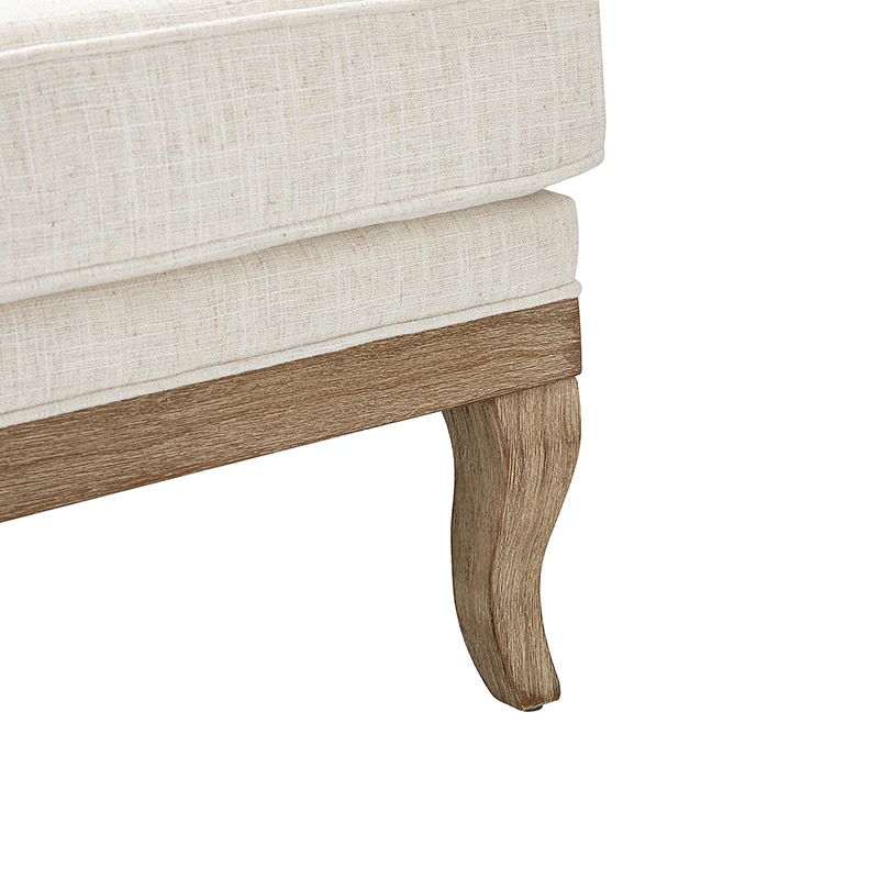 Randolph Farmhouse Upholstered Accent Chair with Wooden Legs(Optional Types) - Image 8