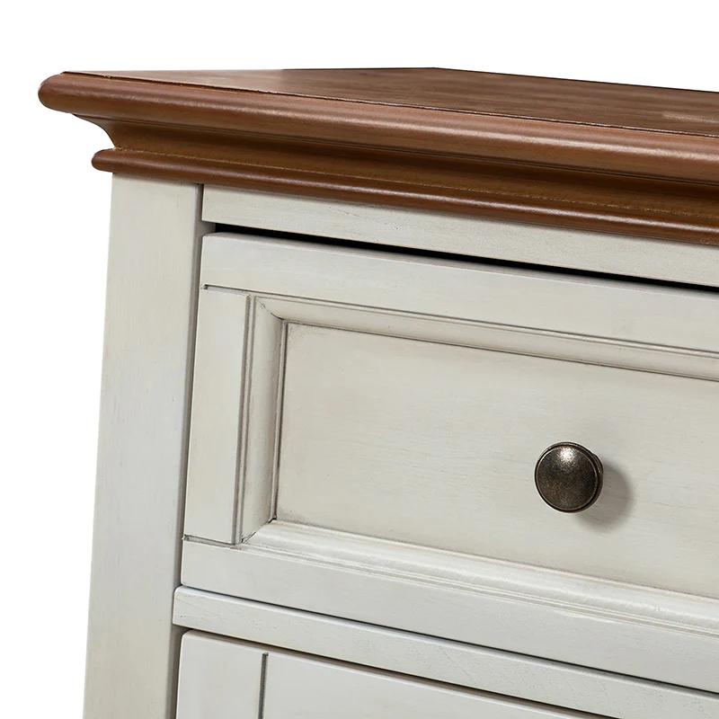 Raphael 58" Wide 3‑Drawer Sideboard – Modern Farmhouse Storage Cabinet With Solid Wood Legs - Image 15
