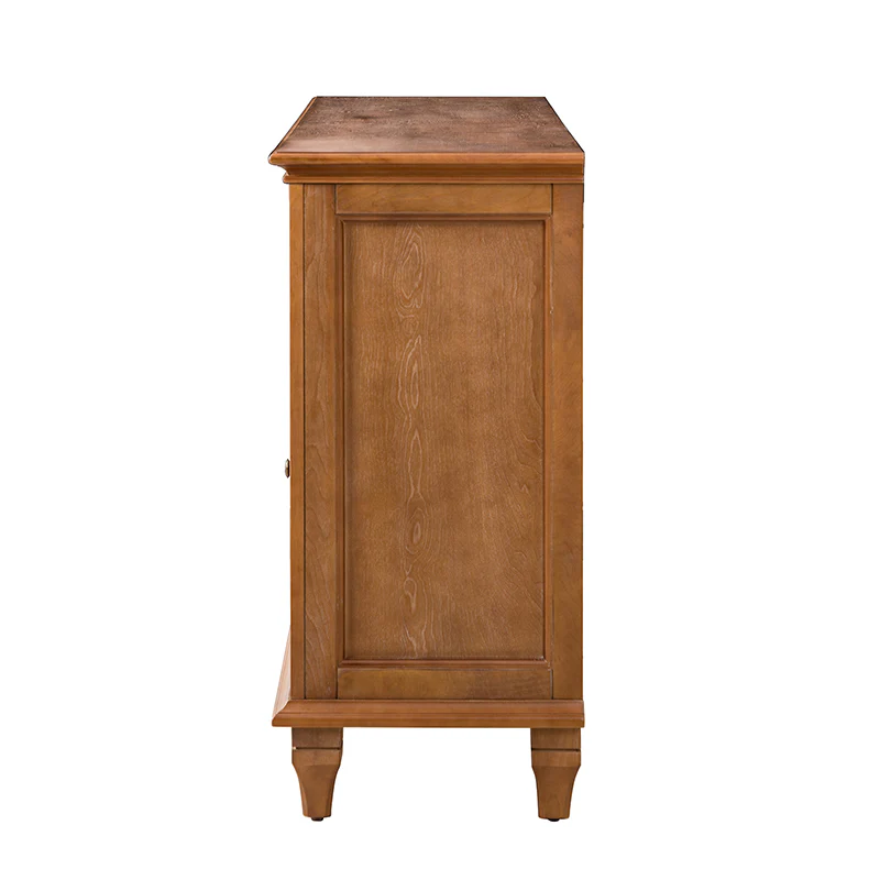 Raphael 58" Wide 3‑Drawer Sideboard – Modern Farmhouse Storage Cabinet With Solid Wood Legs - Image 6