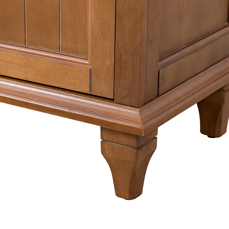 Raphael 58" Wide 3‑Drawer Sideboard – Modern Farmhouse Storage Cabinet With Solid Wood Legs - Image 8