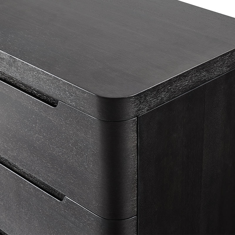 Ravona Modern Natural Wood 5-Drawer Chest - Image 15