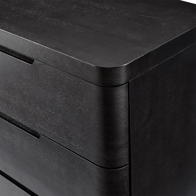 Ravona Modern Rubber Wood 6-Drawer Dresser - Image 15