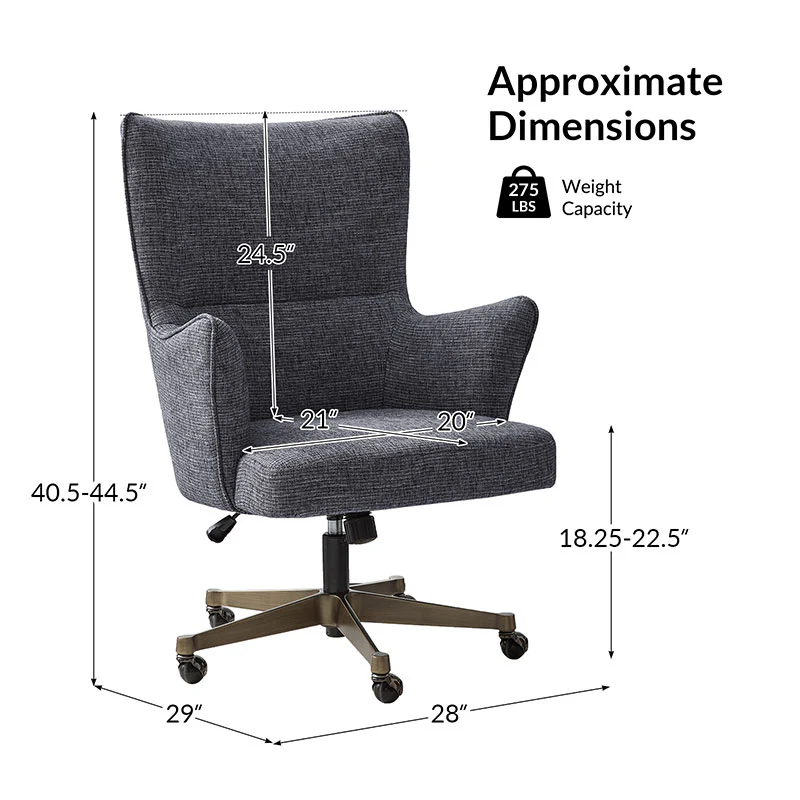 Ricardo  Modern Wingback Office Chair - Image 3