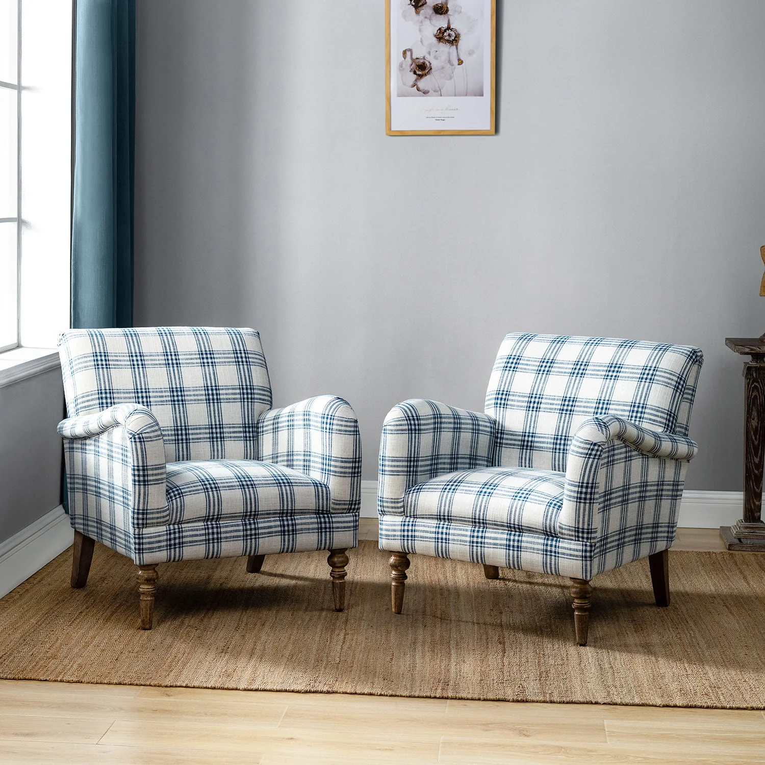 Sadie Upholstered Armchair(Optional Types) - Image 89