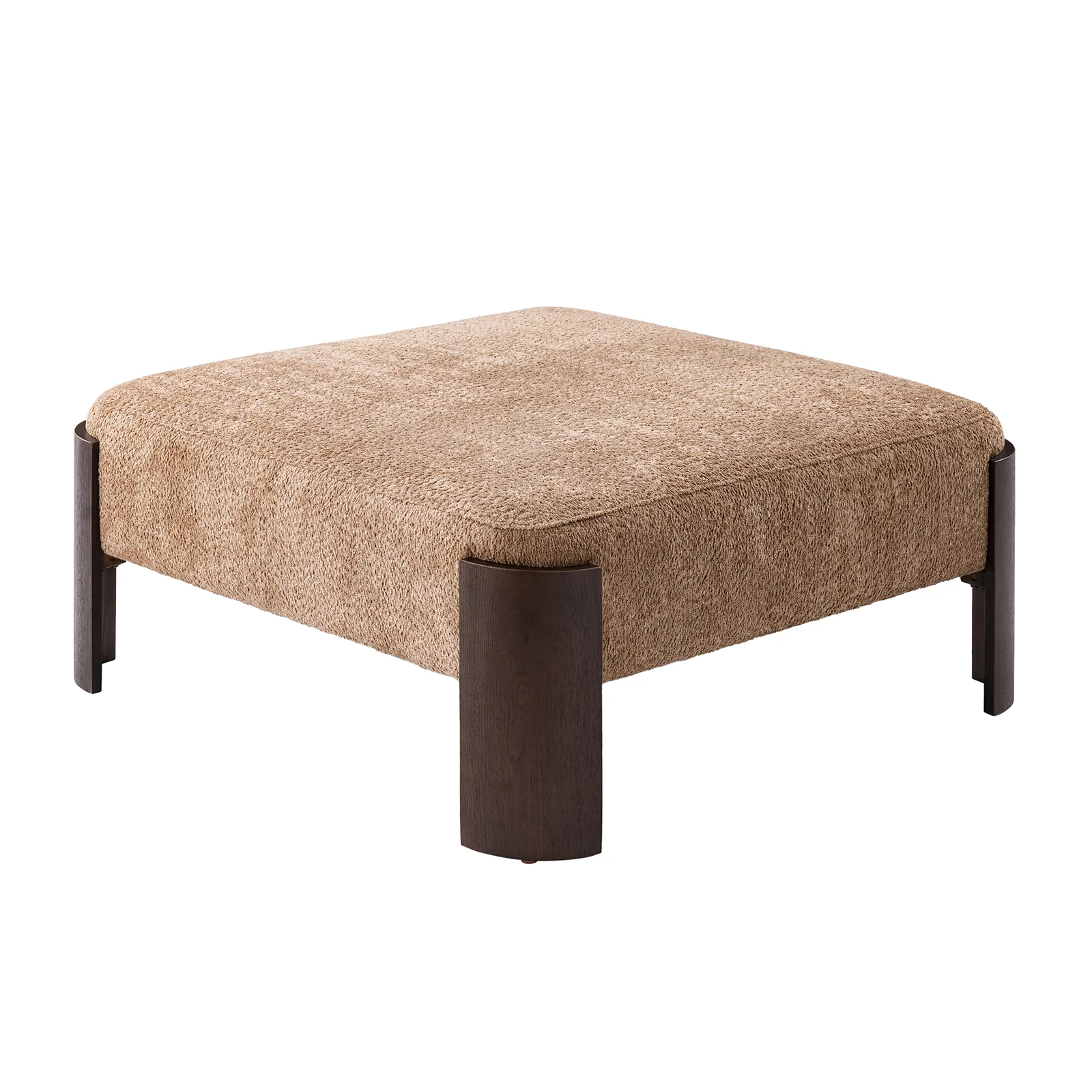 Savannah Modern Round Ottoman – Plush Chenille Footrest & Extra Seating - Image 17