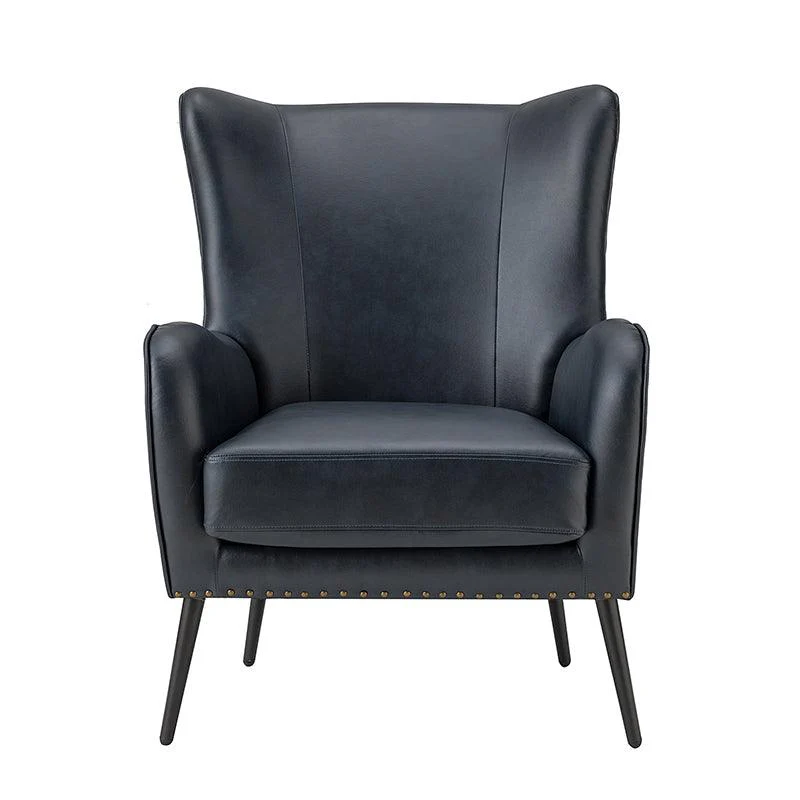 Shepherd Wingback Vegan Leather Armchair(Optional Types) - Image 28