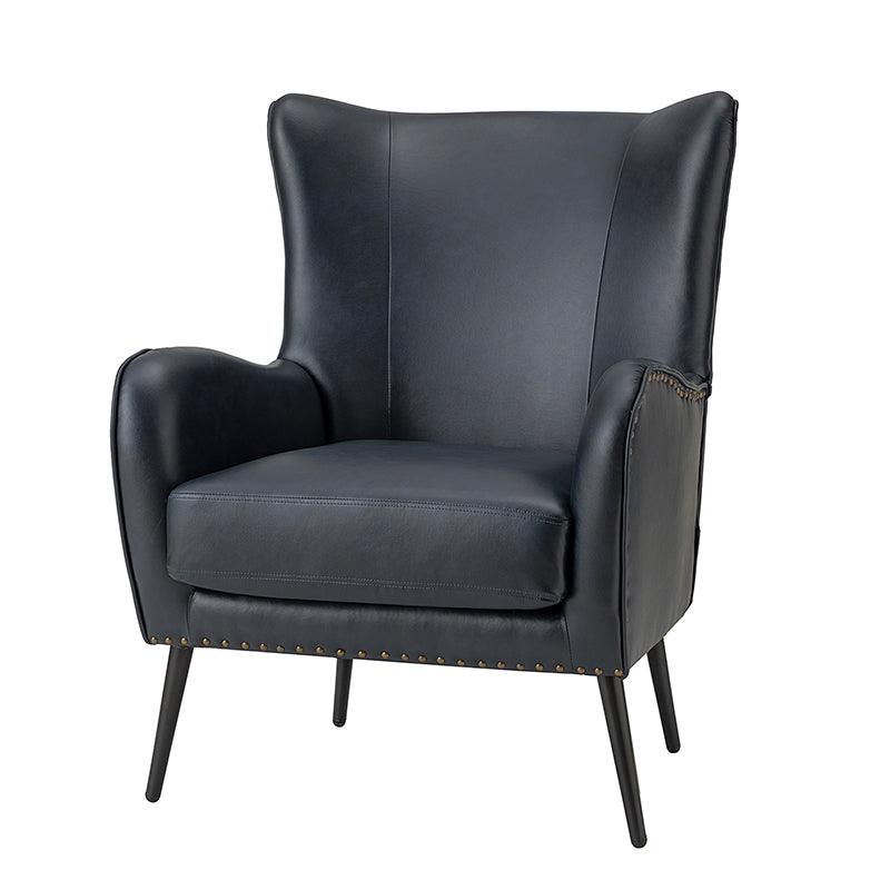 Shepherd Wingback Vegan Leather Armchair(Optional Types) - Image 29