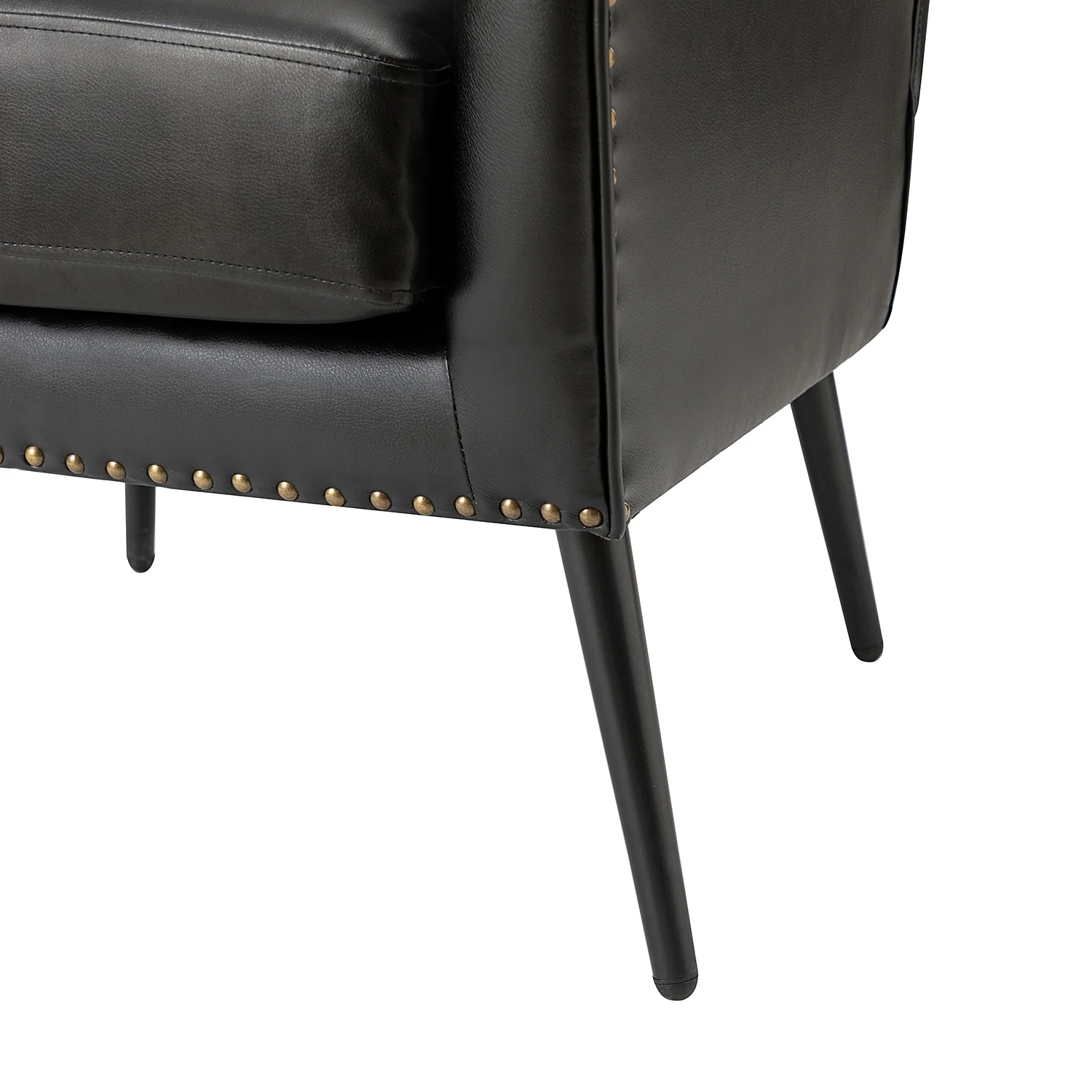 Shepherd Wingback Vegan Leather Armchair(Optional Types) - Image 73