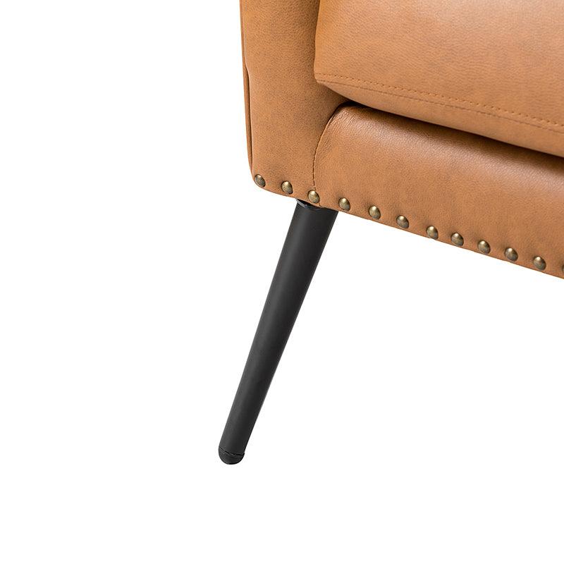 Shepherd Wingback Vegan Leather Armchair(Optional Types) - Image 8