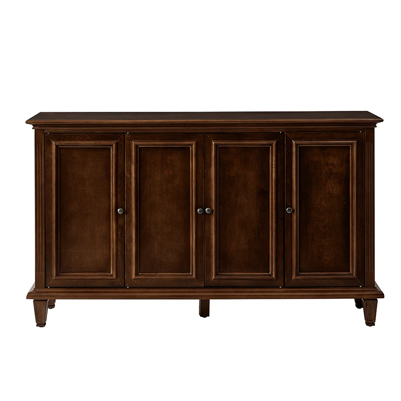 Mitchell 58" Wide Sideboard Buffet Cabinet with Wine Bottle Storage - Image 4