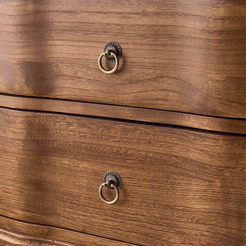 Solid Wood 2 Drawer End Table with Charging Ports & Pull-Out Shelf(Optional Types) - Image 29