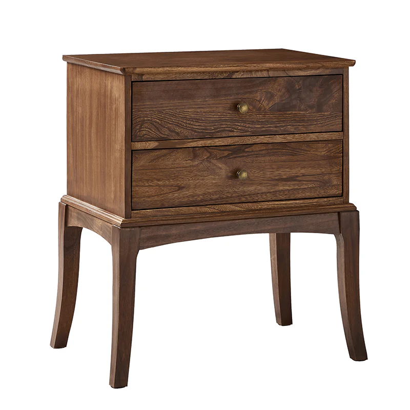 Dominique 28" Tall Solid Wood End Table with Hidden Outlet - Image 29