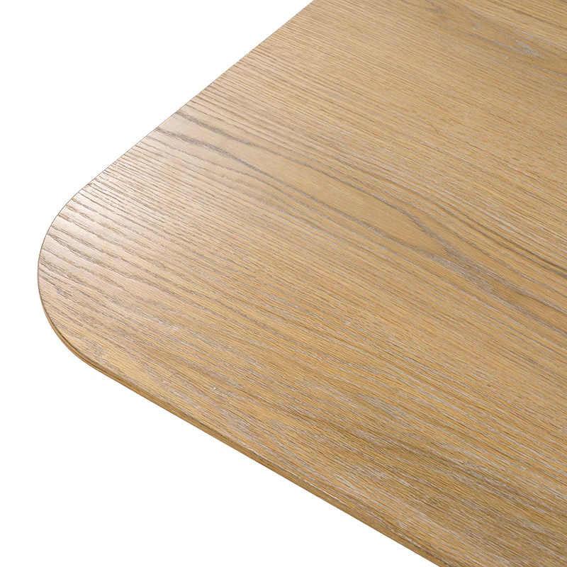 Sonia Modern Extendable Dining Table with Hidden Leaf & Grille Metal Base - Image 15