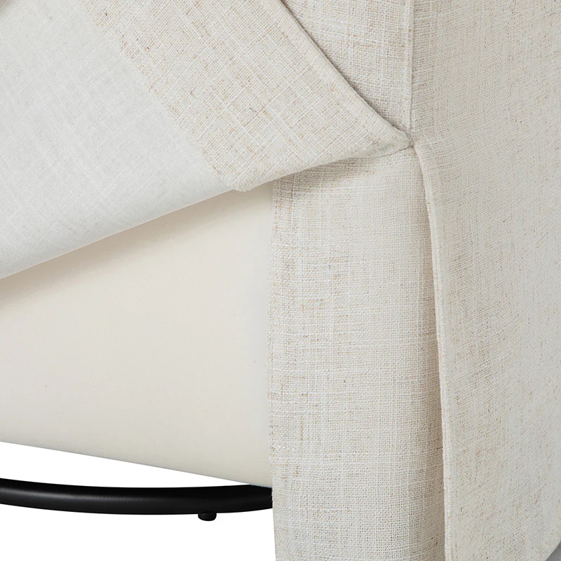 Stanley Glider Slipcovered Swivel Chair with Slope Arm(Optional Types) - Image 7
