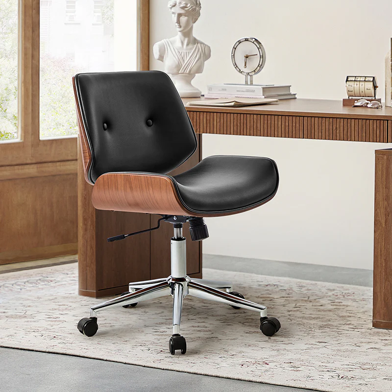 Yves Adjustable Seat Height Swivel Office Chair with Ergonomic Design - Image 10