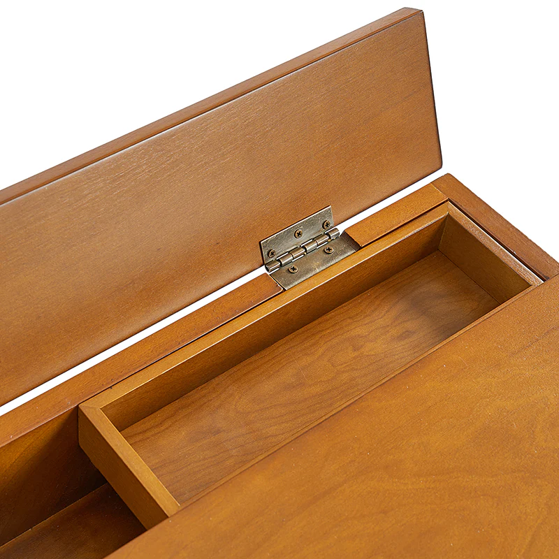 Trevor Mid-Century Modern Computer Office Desk With USB - Image 14