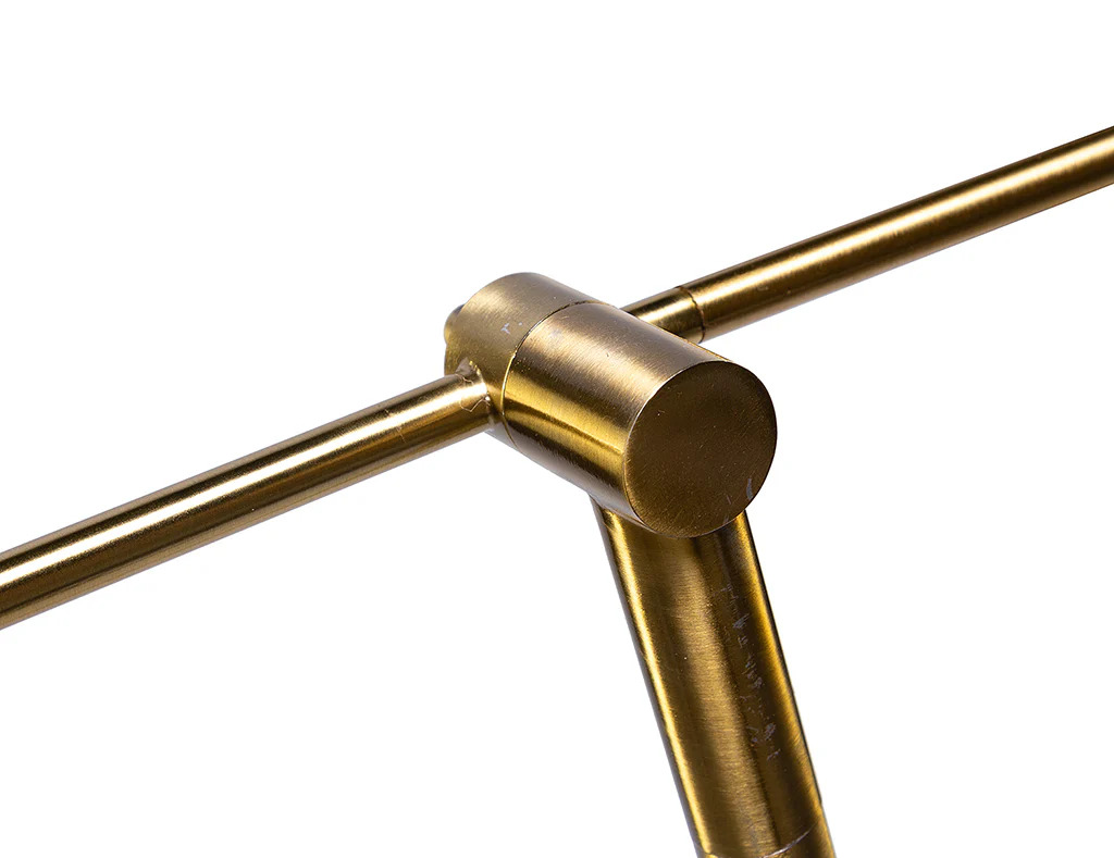 Easyshift™ 59" Gold Floor Lamp with Marble Base - Image 6