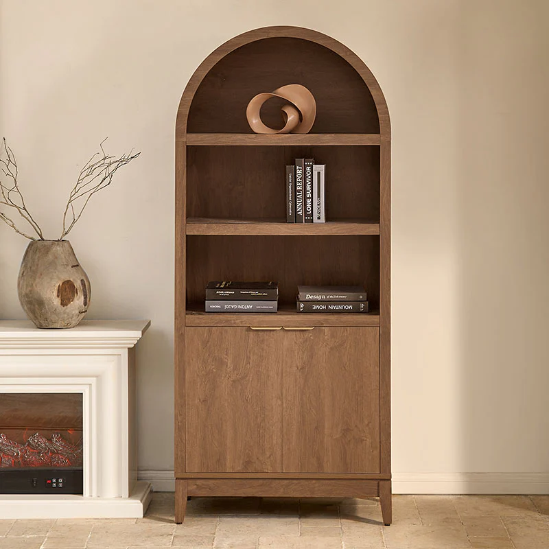 Victoria Modern  Curved Top Bookcase - Image 10