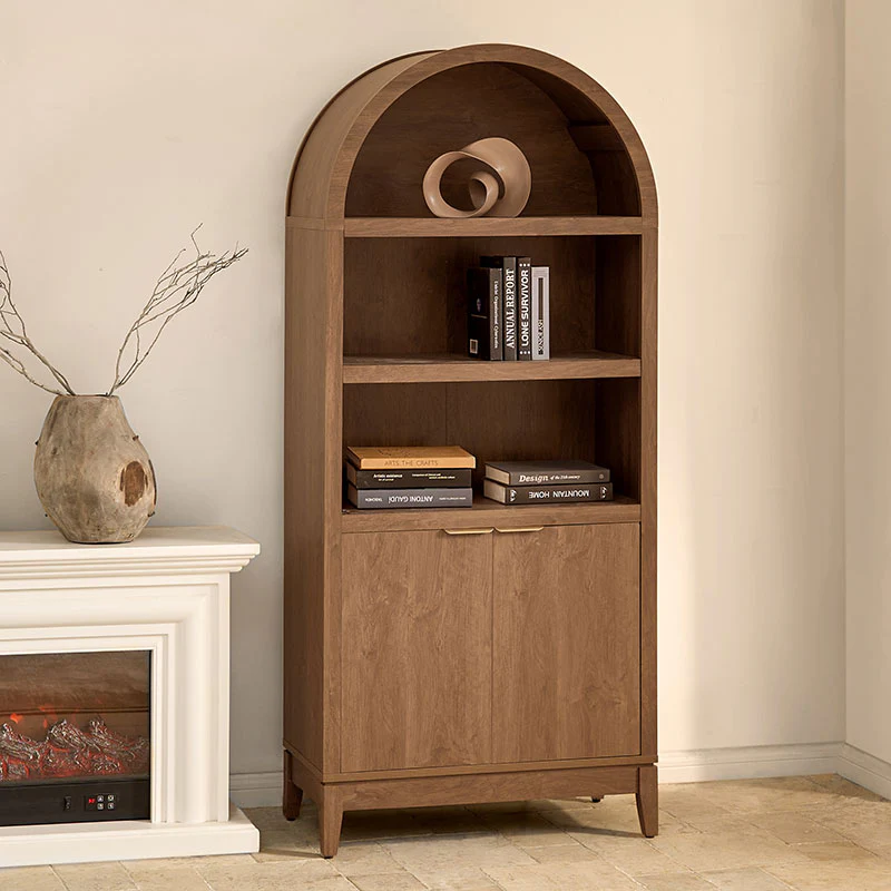 Victoria Modern  Curved Top Bookcase - Image 9