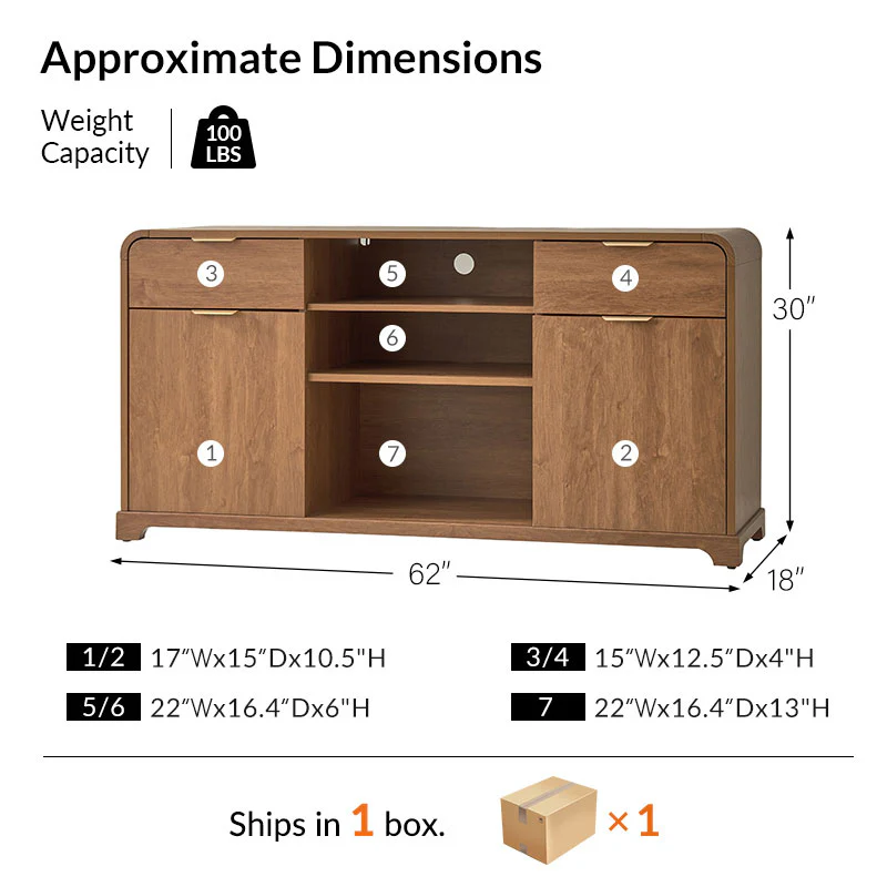 Victoria Modern Storage Cabinets - Image 11